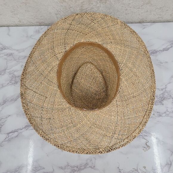 Bruce and Marci Sun Hat Antique Primrose Tapestry Ribbon Band Wide Brim Straw main image 12